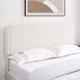 thumbnail image 1 of Liv Patented 2-Drawers Storage Bed Queen Size Ivory Boucle Upholstered Platform Bed, Curved Stitched Tufted Headboard, Wooden Slat Mattress Support, No Box Spring Needed, 1 of 3