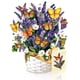 thumbnail image 4 of Tarjeta pop-up Freshcut Paper de 12" con mariposas y lavanda, 4 of 8