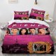 thumbnail image 1 of Central Perk Friends White Quilt Duvet Cover Set Bedclothes Doona Cover 3-Piece Bedding Set, 1 of 5