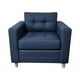 thumbnail image 1 of Poltrona Suecia Lino Azul, 1 of 3