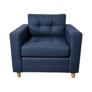 Diseños Valestrini - Poltrona Suecia Lino Azul