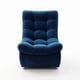 thumbnail image 2 of sofa descanso azul felpa, 2 of 2