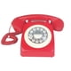 thumbnail image 2 of Teléfono retro con cable TelPal Red, teléfono clásico de los 80, 2 of 7