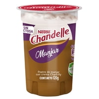 Postre Chandelle Crema Sin Lactosa Manjar