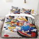 thumbnail image 1 of x238 Bed SheetsS-Sonic anime print duvet cover set Exquisite Cartoon Anime Digital Printing Bedding Set Comforter Bed Youth Home Decor 3-Piece Bedding Set (1 Duvet Cover + 2 Pillow Shams) nj238, 1 of 5