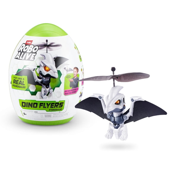 Dino Flyers Robo Alive de ZURU – Dinosaurio robótico que flota con LED