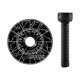 thumbnail image 1 of Auriculares Stem Top Cap Cover Bike Headset Caps Para Bicicletas De Carretera Ciclismo Ciclismo Constelación Negro, 1 of 5