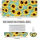 thumbnail image 2 of Set de tapete para mouse gamer BBSujane con girasoles y reposamuñecas, 2 of 6