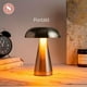 thumbnail image 3 of Lámpara Led de Mesa Recargable Oro Rosa, 3 of 8