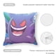 thumbnail image 5 of Gengar Fundas de almohada de terciopelo con tema, regalos de funda de almohada, decoración para el hogar, cojín de lanzar, regalo de cumpleaños para fans y parejas.30*30cm., 5 of 6