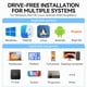 thumbnail image 5 of Adaptador Veggieg Ethernet Usb TIPO C 3.0 A Rj45 Lan Ethernet 10/100/1000 Mbps Nintendo Pc Notebook, 5 of 6