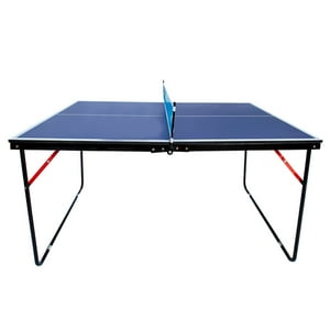 Atletis - Mini Mesa De Ping Pong Portátil Azul