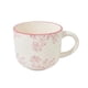 thumbnail image 1 of Taza De Te 350ml Diseño Borde Rose Menaje Cocina Hogar, 1 of 3