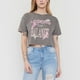thumbnail image 3 of Polera Mujer Fun Manga Corta Crop Gris Corona, 3 of 5