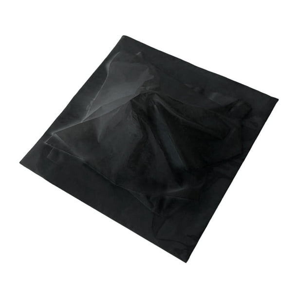 40 Piezas De Papel Para Envolver Ramos De Flores, 11,81 X 11,81 Pulgadas, Fino, Para Floristería, Color Negro