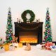 thumbnail image 4 of Árbol de Navidad N&T NIETING desplegable de 5 pies con luces y 30 bolas, 4 of 6