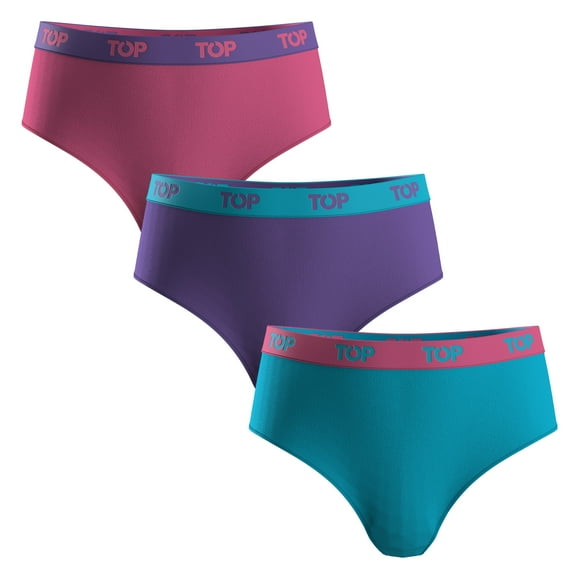 Calzón Pantaletas Niña Algodón Pack 3 C6