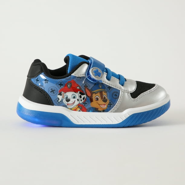 Zapatillas Con Luces Niño Amigos Azul Paw Patrol