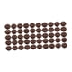 thumbnail image 5 of 50 Piezas De Adornos Navideños Rústicos Con Forma De Estrella Y Campana De óxido Para Ventanas, Puertas Y Cocinas, Campana De 3 Cm, 5 of 5