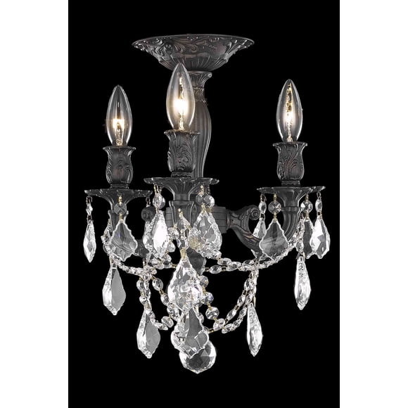 Lámpara de techo empotrada Rosalia de 3 luces 33 cm 36 cm 110 V