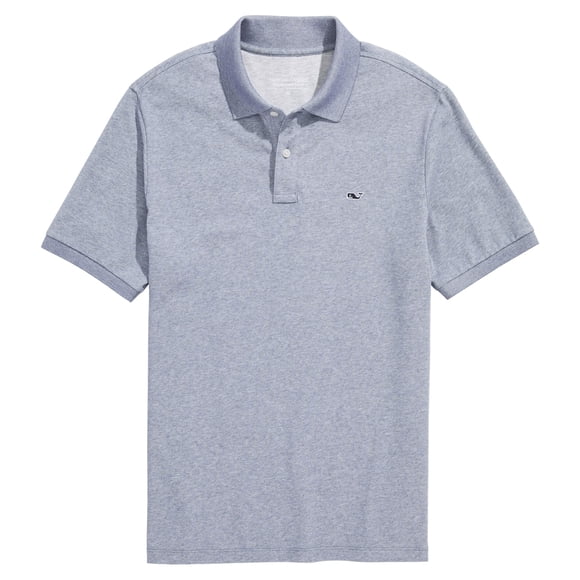 Polo Vineyard Vines Edgartown Piqué Blue Mirage para hombre