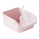 thumbnail image 5 of Bandeja De Arena Para Gatos Abierta Antisalpicaduras Bandeja De Arena Antiadherente Portátil Rosa, 5 of 5
