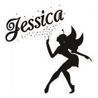 Rienda Libre Graphics - Decomural Personalised Name Fairy Ws-44240