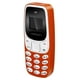 thumbnail image 1 of Teléfono Móvil Pequeño y Portátil Bluetooth Dual Card, Baja Radiación, BM10, Naranja, 1 of 3