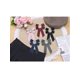 thumbnail image 5 of INSPIRE CHIC Broche de Cinta para Mujer Elegante Corbata de Lazo con Diamantes de Imitación para Vestido de Uniforme Negro, 5 of 5