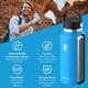 thumbnail image 3 of Botella de agua Hydro Flask Wide Flex Cap negra 1.2 L, 3 of 8