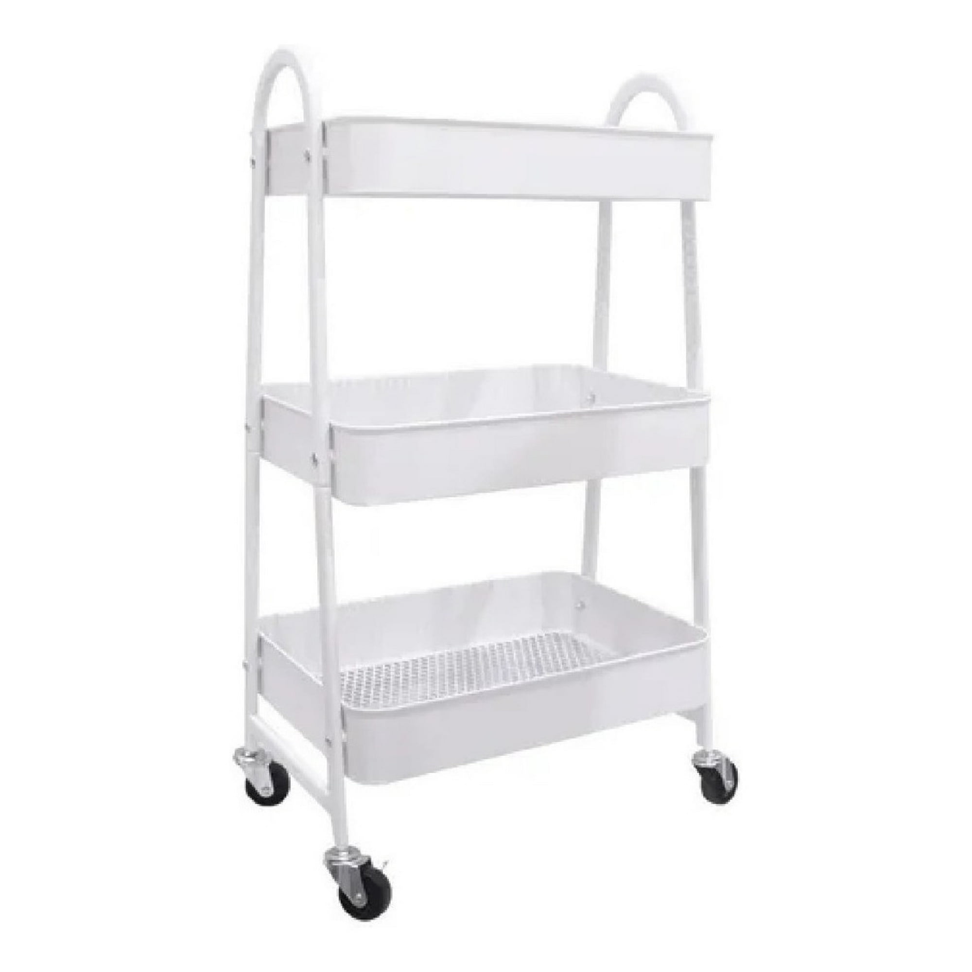 Genérico - Organizador Con Ruedas Ascendente Estante 3 Niveles