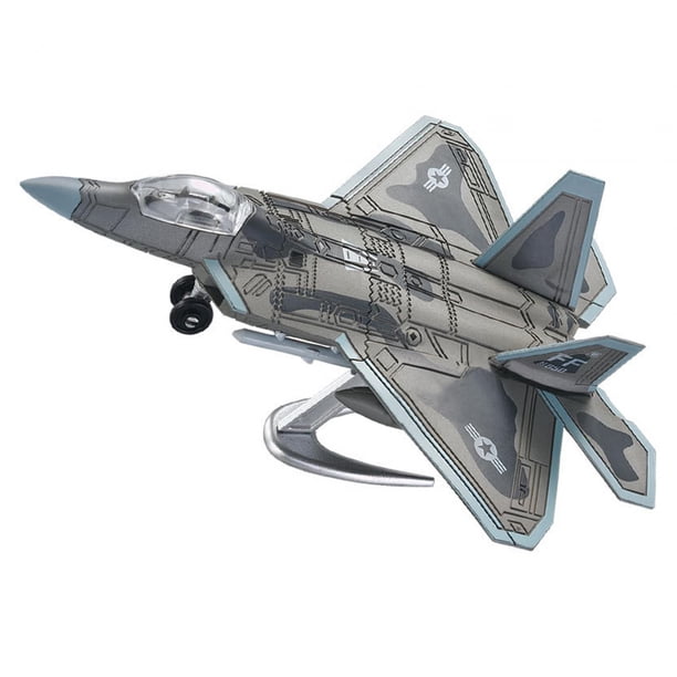 Modelo de caza a escala 1/72, rompecabezas 3D para armar, simulación, modelo de avión coleccionable, rompecabezas para adultos, niñas y niños, regalos Estilo B
