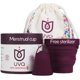 thumbnail image 1 of Copa Menstrual Reutilizable Uva Talla B Flujo Abundante – Kit, 1 of 9