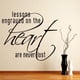 thumbnail image 2 of Decomural Lessons On The Heart Love WS-15641, 2 of 2