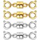 thumbnail image 1 of Magnetic Necklace Clasps and Closures with Double Spring Ring, 1 of 3