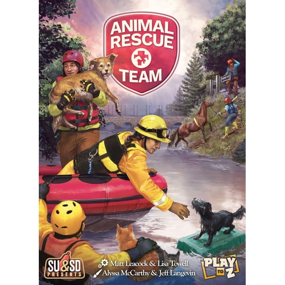 Juego de mesa Animal Rescue Team cooperativo de Play To Z