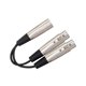 thumbnail image 2 of Cable en Y Hosa YXF-101.5 XLR macho a doble XLR hembra de 45 cm, 2 of 6