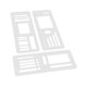 thumbnail image 2 of Juego De 3 Plantillas De Registro Flexibles Para Planificadores De Planificación Diaria, Estilo A, 2 of 3