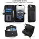 thumbnail image 4 of For iPhone 17e [Bloqueo RFID] Funda Billetera Multifuncional 2 en 1 de Cuero PU Suave con Tapa Magnética, Múltiples Ranuras para Tarjetas, Bolsillo con Cierre y Correa de Hombro y Correa de Muñeca, 4 of 8