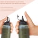thumbnail image 3 of Juego de botellas de plástico para condimentos con tapas negras, rellenables, de 355 ml (12 oz) con boquilla, para salsas, pintura, aceite, condimentos, aderezos para ensaladas y manualidades (paquete, 3 of 7
