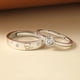 thumbnail image 4 of Anillos Alianzas Plata Fina 925 Parejas Principito Ajustable plateado Talla única, 4 of 8