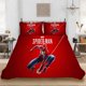 thumbnail image 1 of Spider-Man Pulled Him The Silk Quilt Duvet Cover Set Pillow case Print3-Piece Bedding Set (1 Duvet Cover + 2 Pillow Shams), 1 of 3