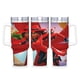 thumbnail image 1 of ¿Dónde en el Mundo Está Carmen Sandiego? Vaso aislado de acero inoxidable con asa, diseño temático, regalo para familia, amigos y fans; incluye pajita y encaja en el portavasos estándar, 40 oz, 1 of 6
