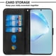 thumbnail image 4 of Funda con Cremallera para Samsung Galaxy S20, Carcasa Cartera de Cuero PU con Soporte y Tarjetero, 4 of 5