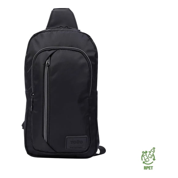 Cartera Para Mujer Tracer Bandolera Negra Totto