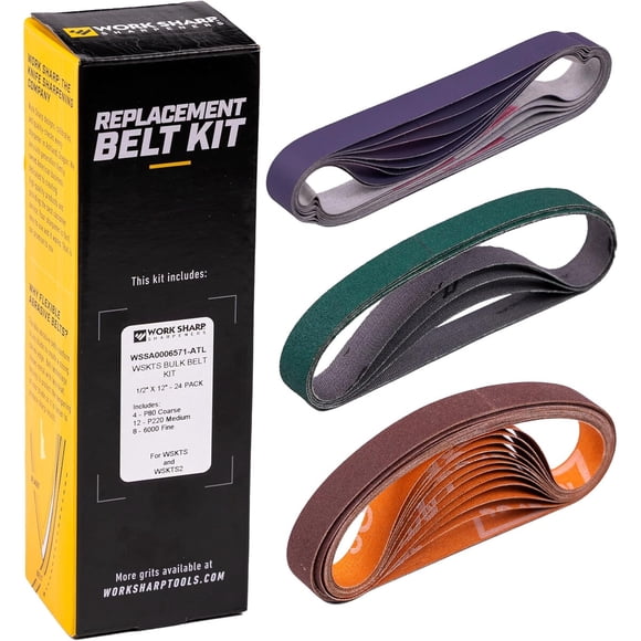 Bandas Abrasivas Work Sharp Mk.2, 24 Unidades