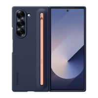 Funda Para Teléfono Samsung Galaxy Z Fold 6 S Pen Con Soporte Azul Marino