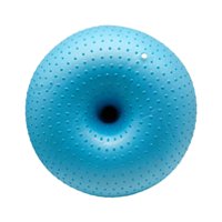 Ioensy - Pelota De Ejercicio Inflable De Pvc Grueso Con Forma De Donut Para Entrenamiento De Core, Yoga, Pilates, Color Azul