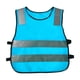thumbnail image 5 of Hi Vis Chaleco Reflectante De Seguridad Para Niños Chaleco De Tráfico Trabajo Ciclismo Ropa Azul, 5 of 5