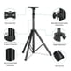 thumbnail image 2 of Soporte Atril Para Parlante Aluminio Negro Ajustable Altura Max 180cm 25kg, 2 of 4